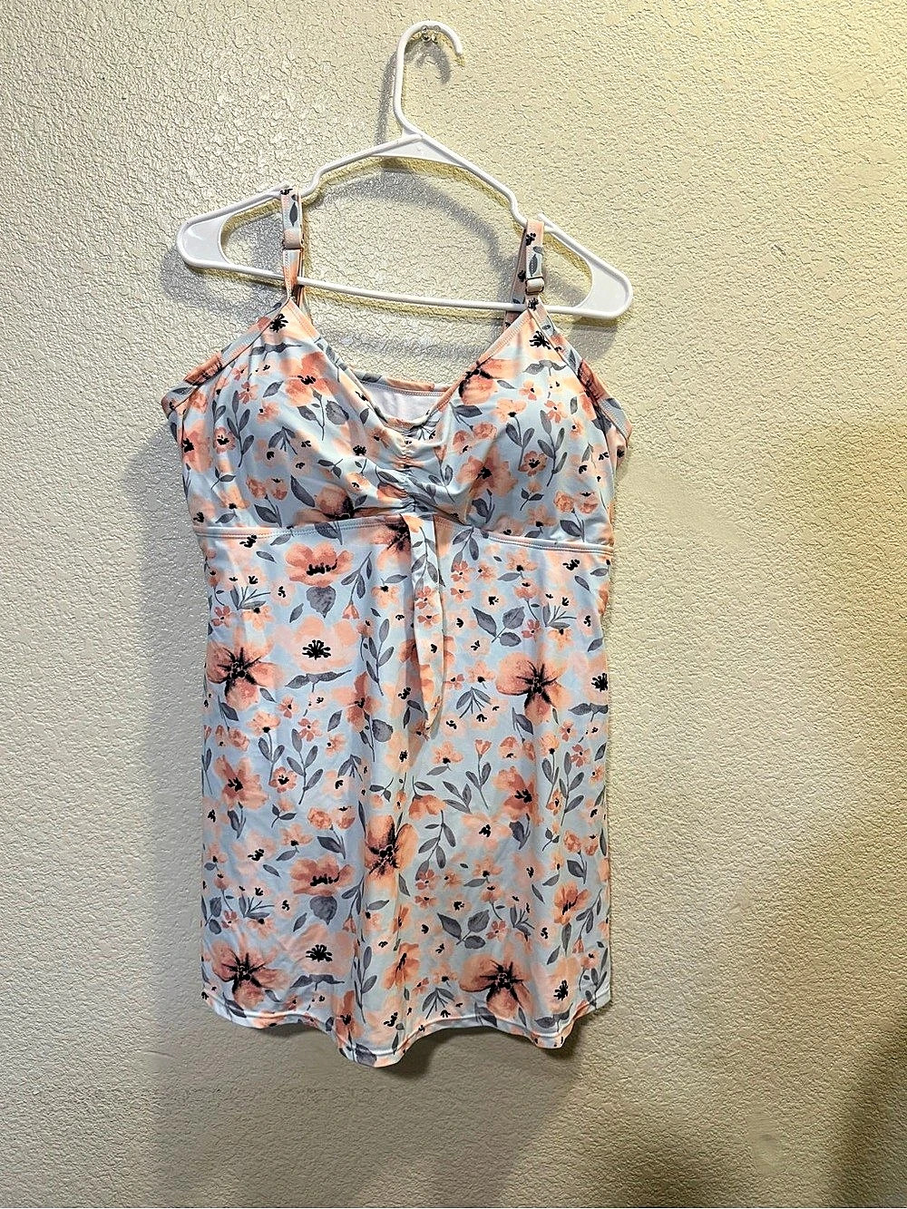 Floral Camisole in Blue & Pink Like New